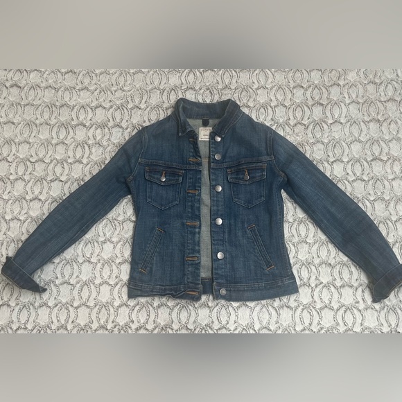 J. Crew Classic Denim Jacket Blue Sz XXS style # 02661 - Picture 6 of 11